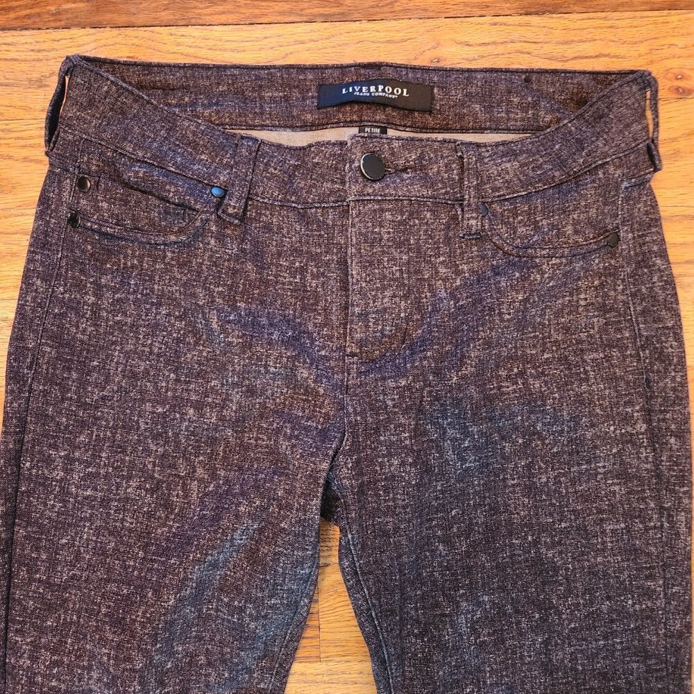Liverpool Jeans Company Black Skinny, Ankle Stretch Jeans Sz 4/27 - Picture 2 of 9